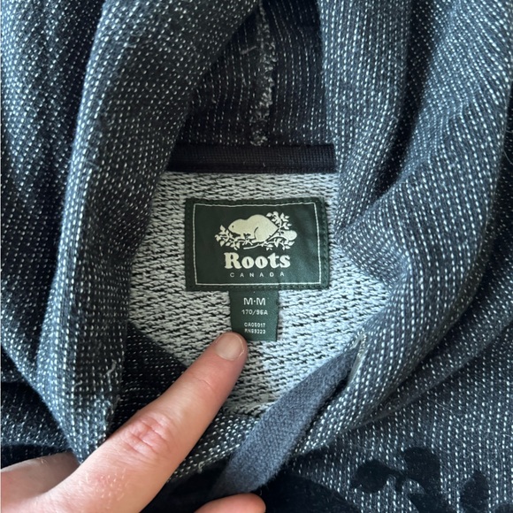 Roots heather grey hoodie - Picture 3 of 3